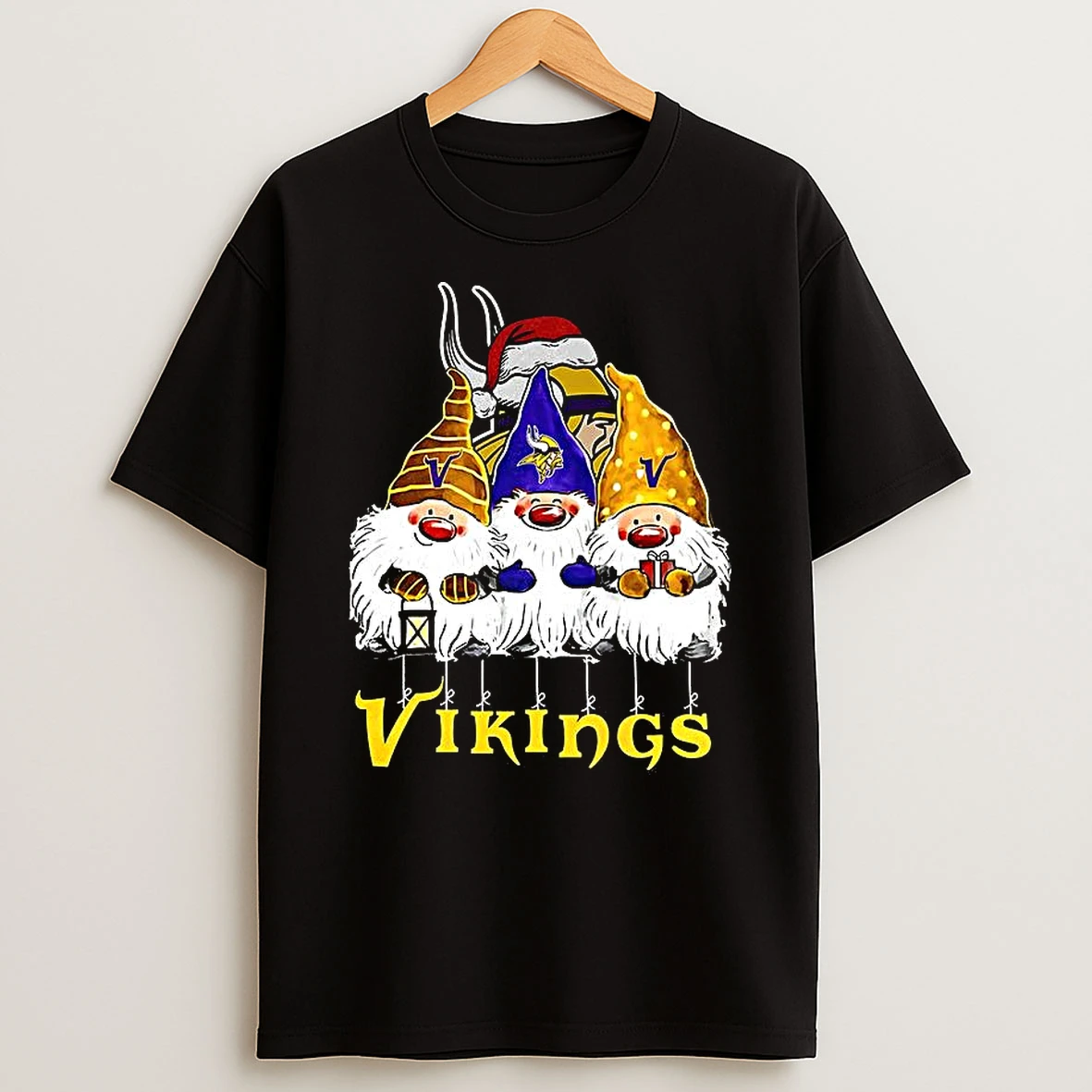 Minnesota Vikings Football Gnomes Christmas Shirts