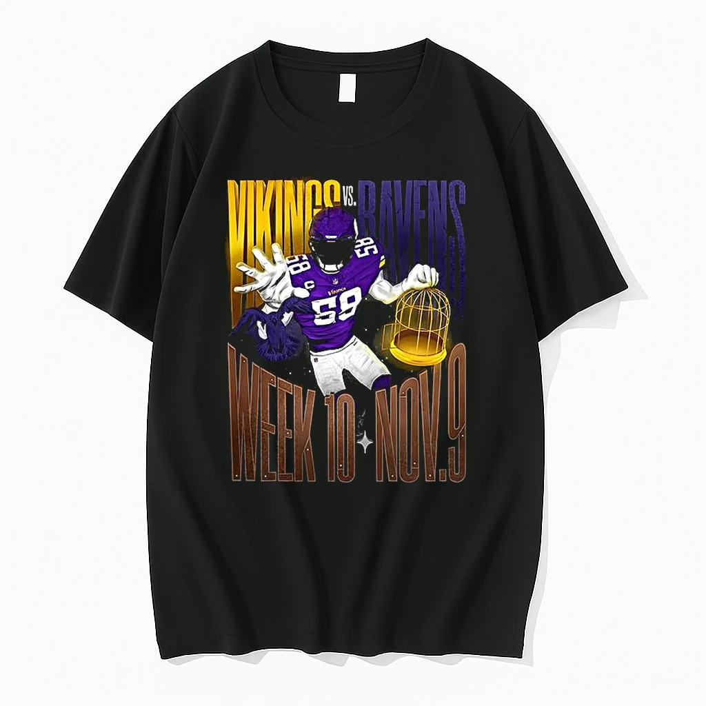 Minnesota Vikings Vs Ravens Week 10 Nov 9 Shirts