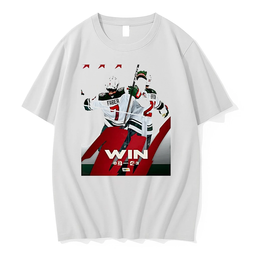 Minnesota Wild Faber Broon 2k Win Final Shirts