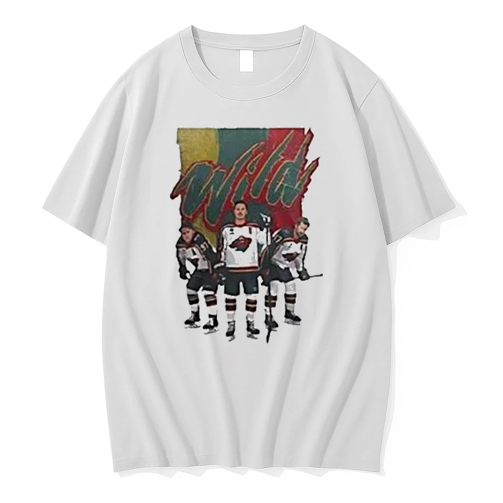 Minnesota Wild Stars Graphic Shirts