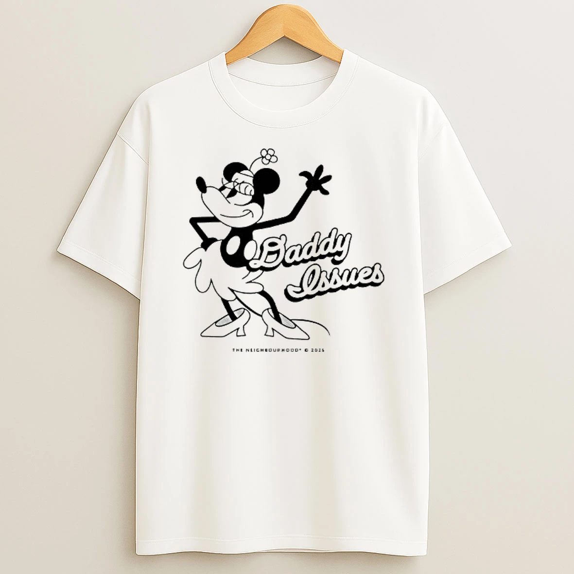 Minnie Mouse Baddy Issues Graphic Shirts