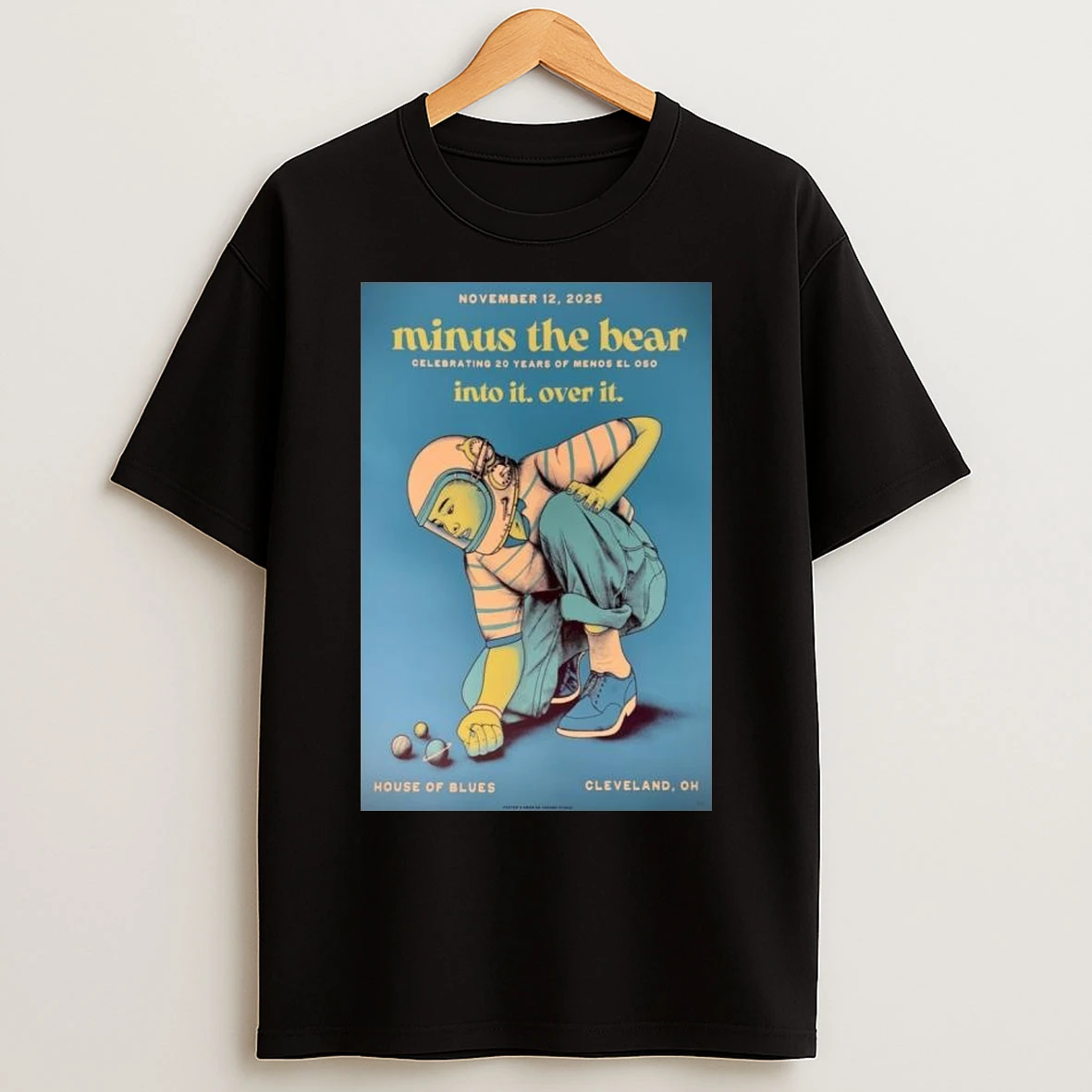 Minus The Bear At House Of Blues In Cleveland Oh On Nov 12 2025 Long Sleve T Shirts