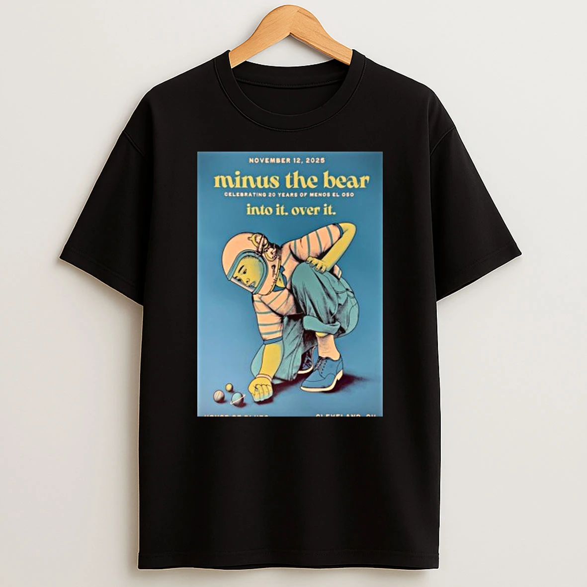 Minus The Bear At House Of Blues In Cleveland Oh On Nov 12 2025 Shirts