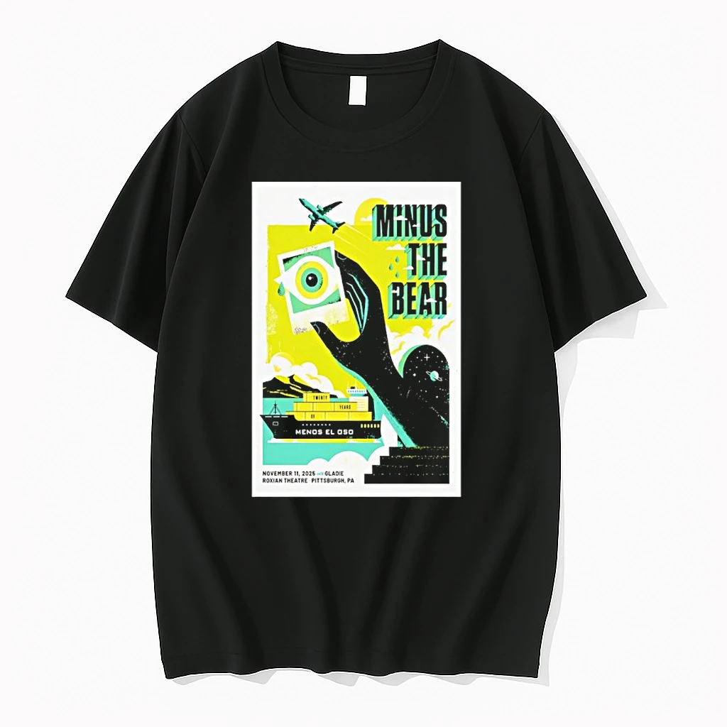 Minus The Bear Concert Pittsburgh Pa Nov 11 2025 Shirts