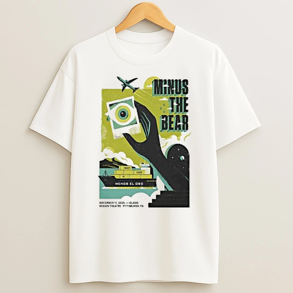 Minus The Bear In Mckees Rocks Pa On Nov 11 2025 Shirts