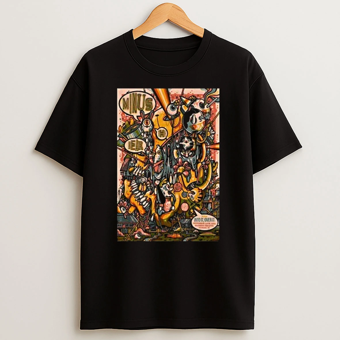Minus The Bear Nov 14 2025 The Majestic Theatre In Detroit Mi Shirts