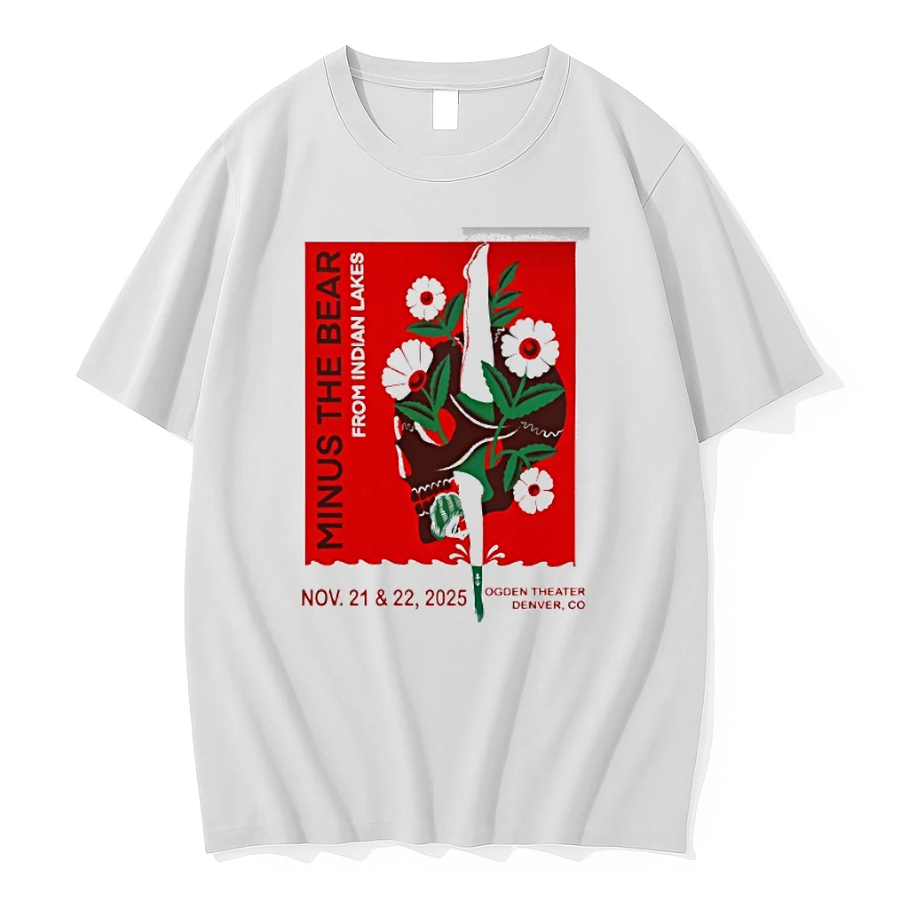 Minus The Bear Nov 21st 22nd 2025 Ogden Theatre In Denver Co Shirts
