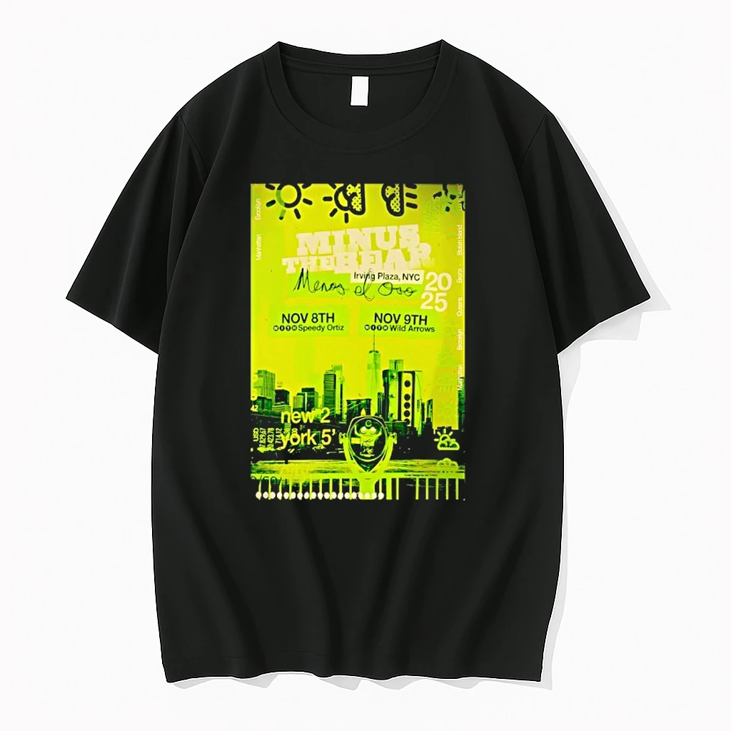 Minus The Bear Nov 8th 9th 2025 Irving Plaza In New York Ny Shirts