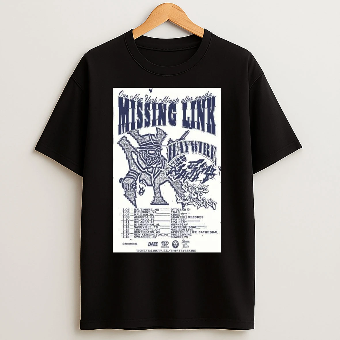 Missing Link January Tour 2026 Long Sleve T Shirts