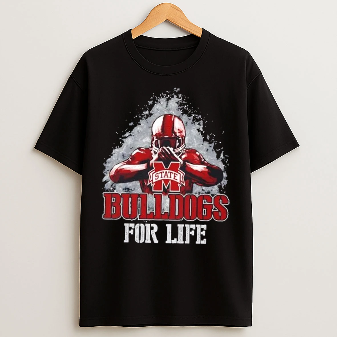 Mississippi State Bulldogs Football For Life T Shirts