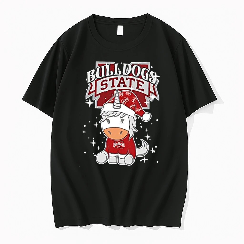 Mississippi State Bulldogs Football X Unicorn Merry Christmas Shirts