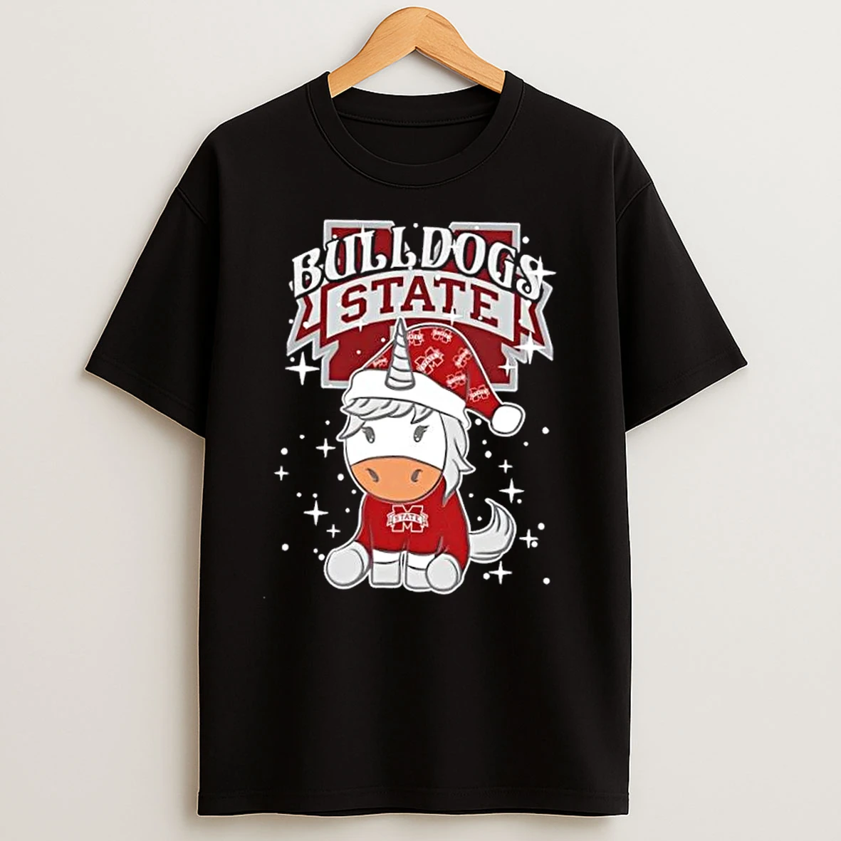 Mississippi State Bulldogs Football X Unicorn Merry Christmas T Shirts