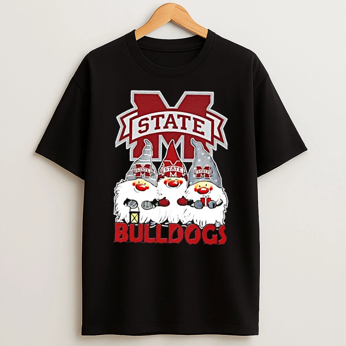 Mississippi State Bulldogs X Gnomes Xmas Christmas Shirts