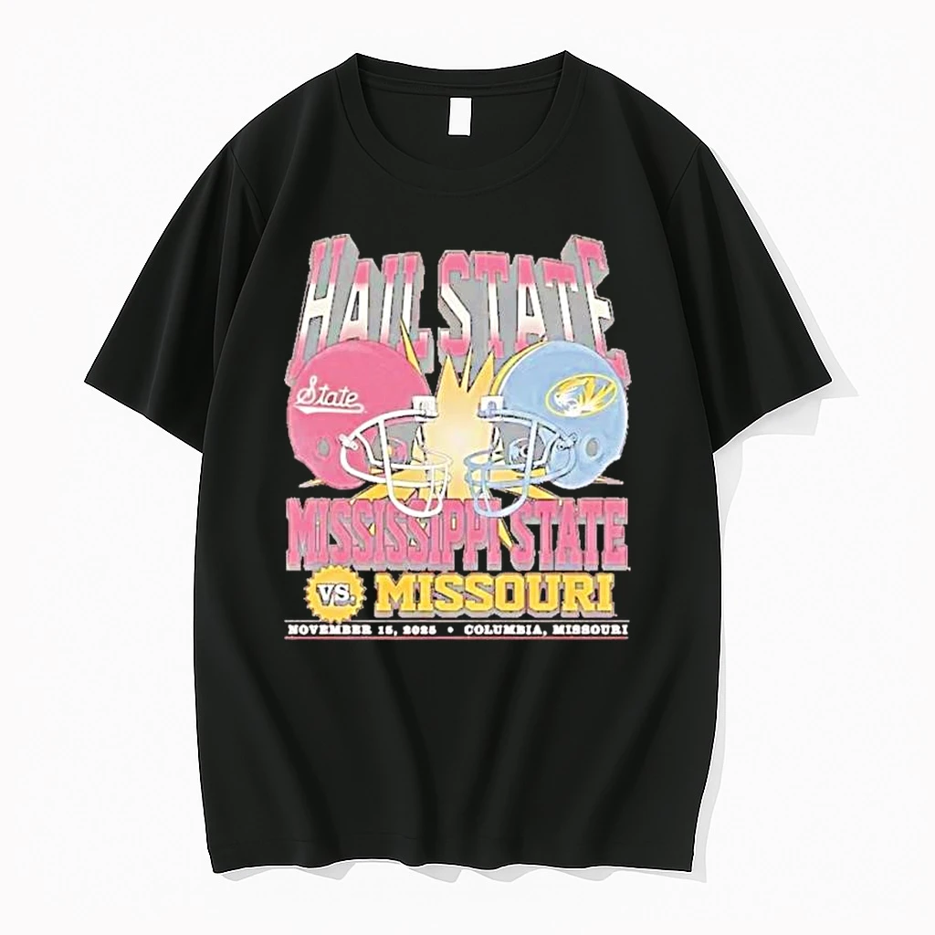 Mississippi State Vs Missouri 2025 Hail State Matchup November 15th Shirts