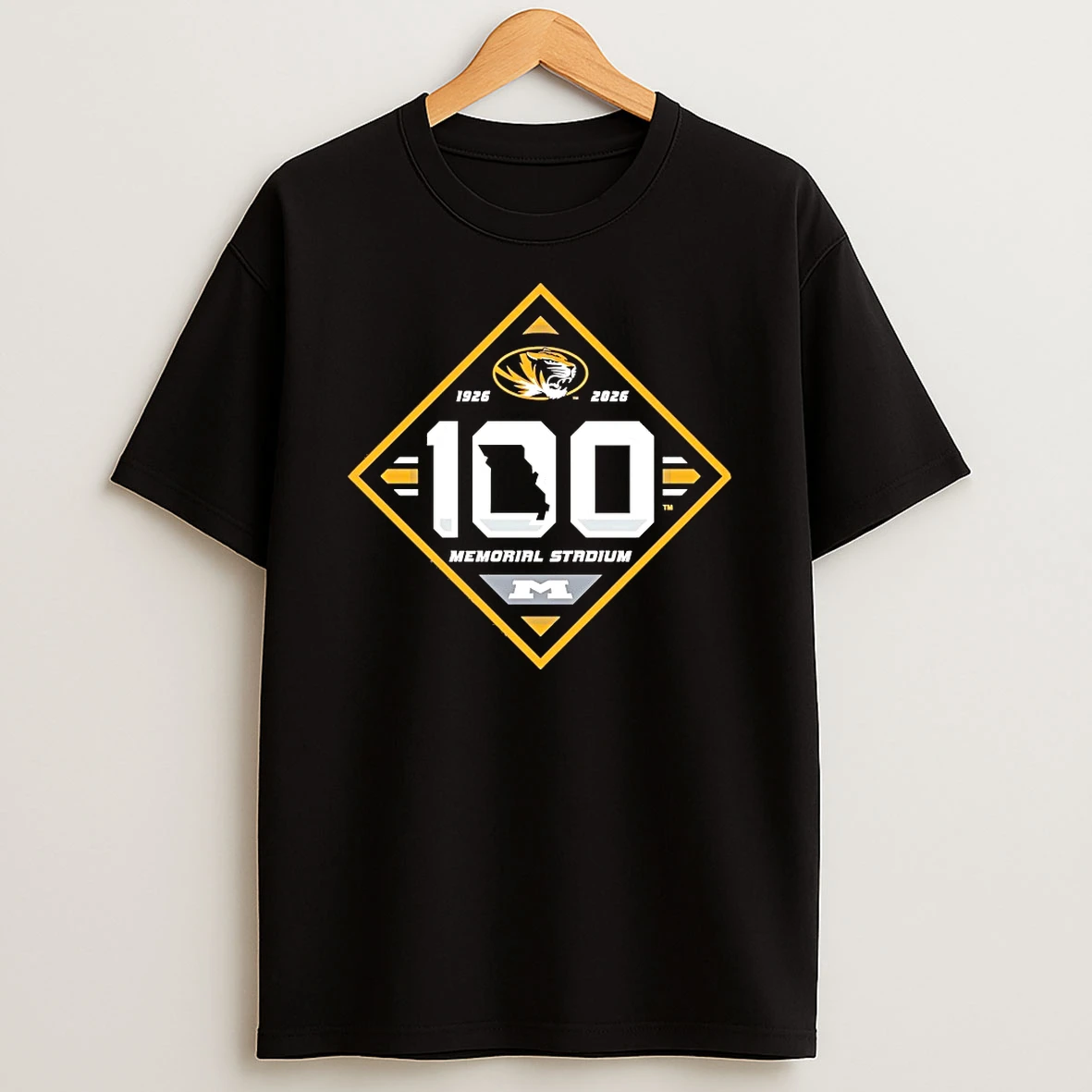 Missouri Tigers Memorial Stadium 1926 2026 Shirts