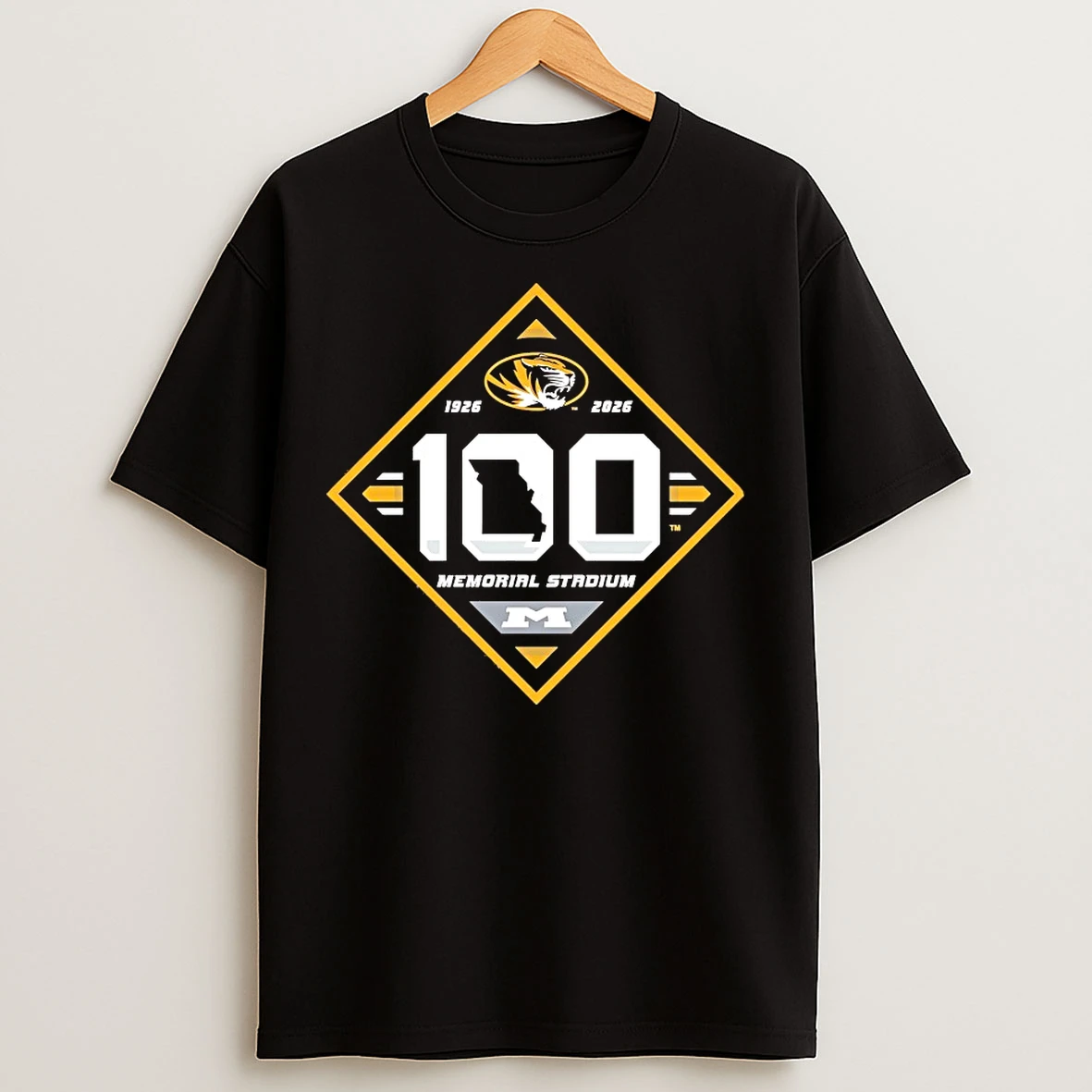 Missouri Tigers Memorial Stadium 1926 2026 T Shirts