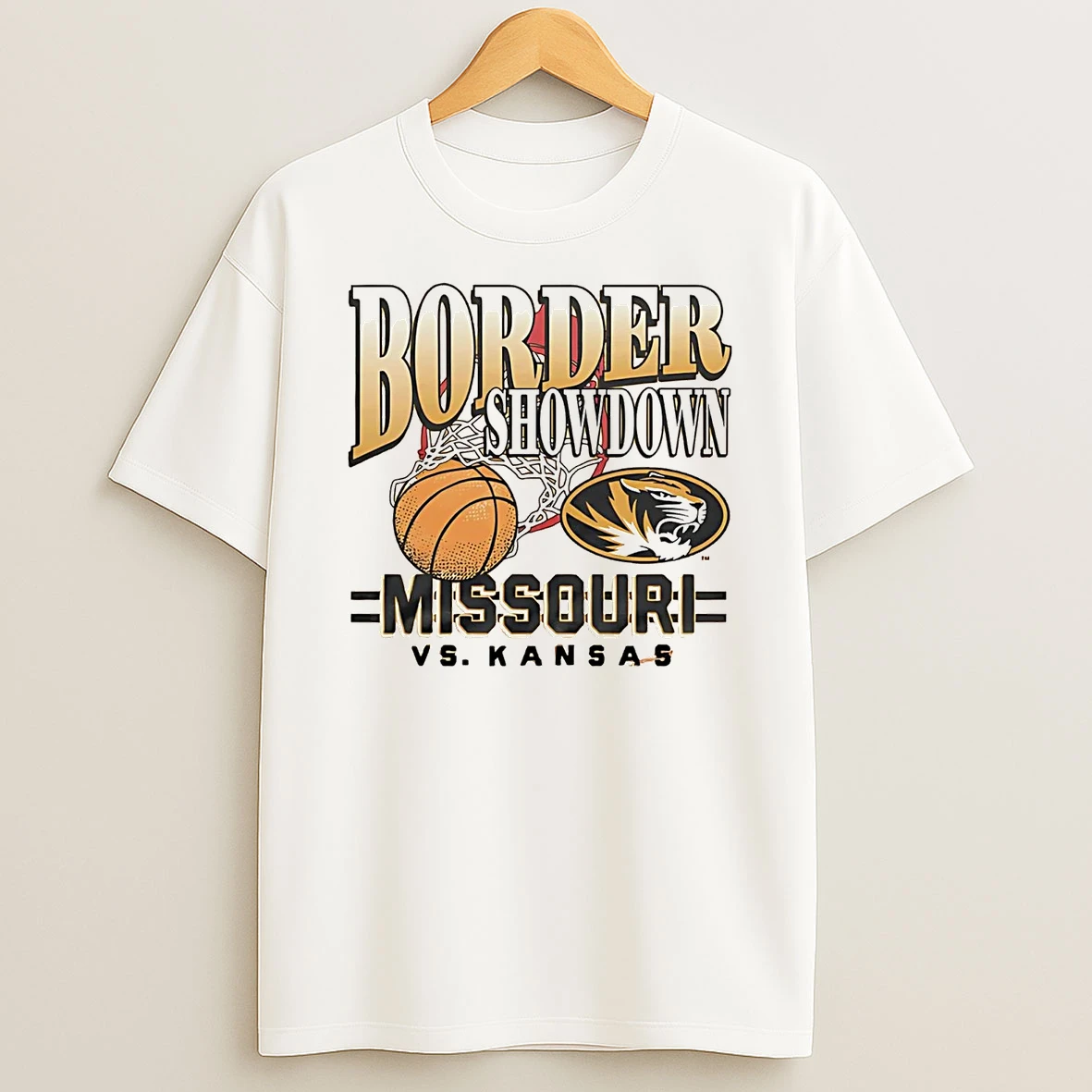 Missouri Tigers Vs Kansas Border Showdown Shirts