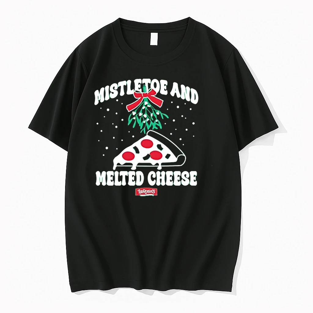 Mistletoe And Melted Cheese Christmas Shirts
