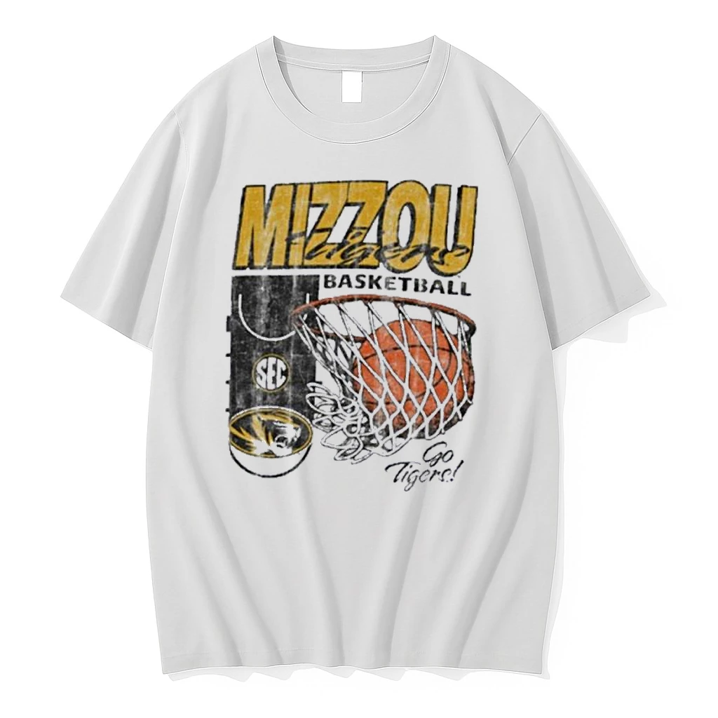 Mizzou Tigers Sec Basketball Hoop Swoosh Off Shirts