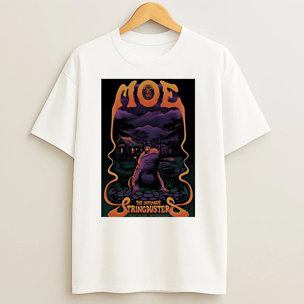 Moe Oct 31 November 1 2025 Concert The Joy Theater T Shirts
