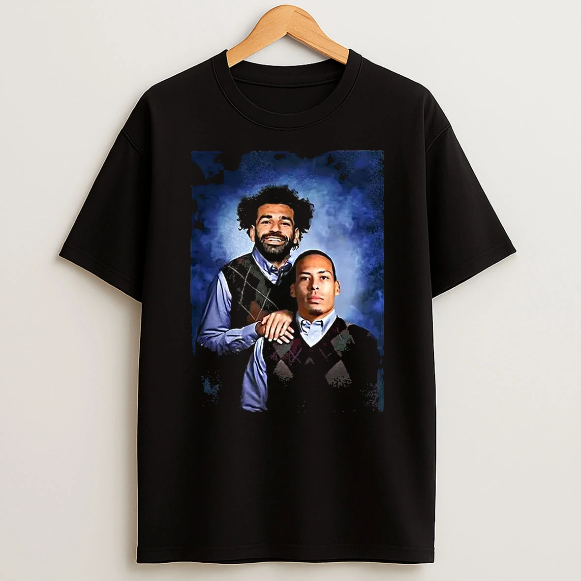 Mohamed Salah And Virgil Van Dijk Liverpool Step Brother Shirts