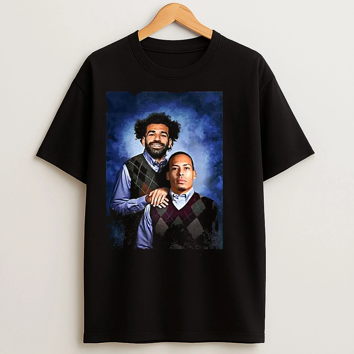 Mohamed Salah And Virgil Van Dijk Liverpool Step Brother T Shirts