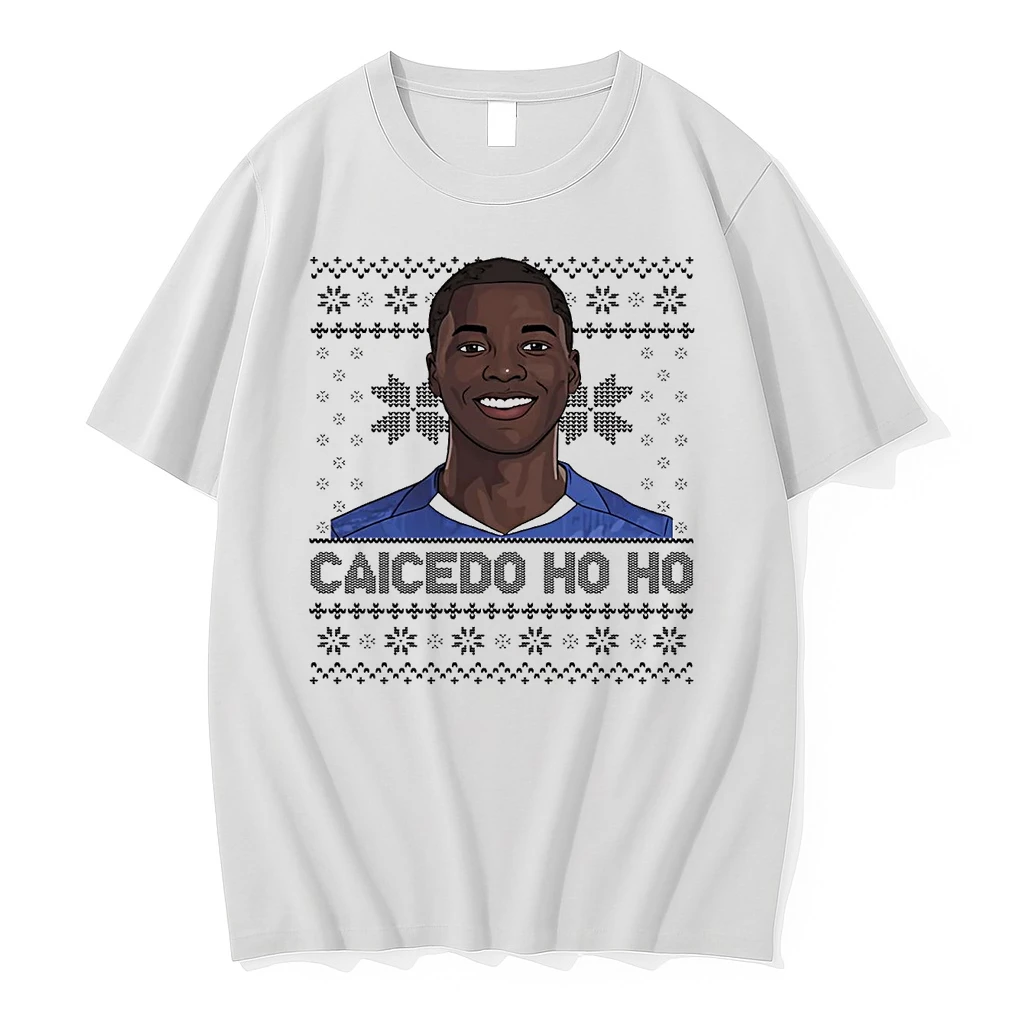 Moises Caicedo Ho Ho Ugly Christmas Shirts