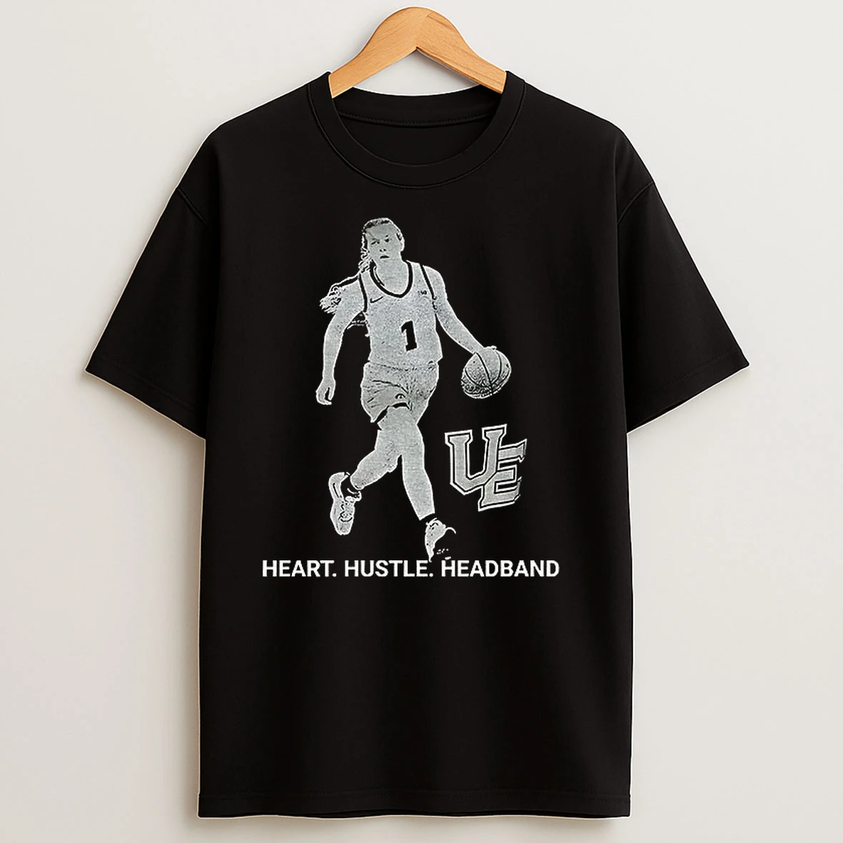 Molly Davis Iowa Hawkeyes Iowawbb Heart Hustle Headband Ue T Shirts