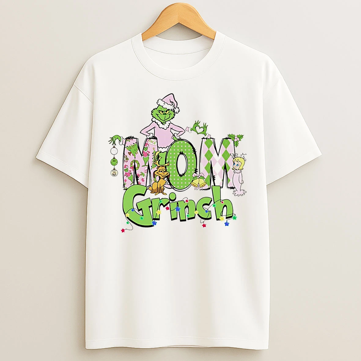 Mom Grinch Christmas T Shirts
