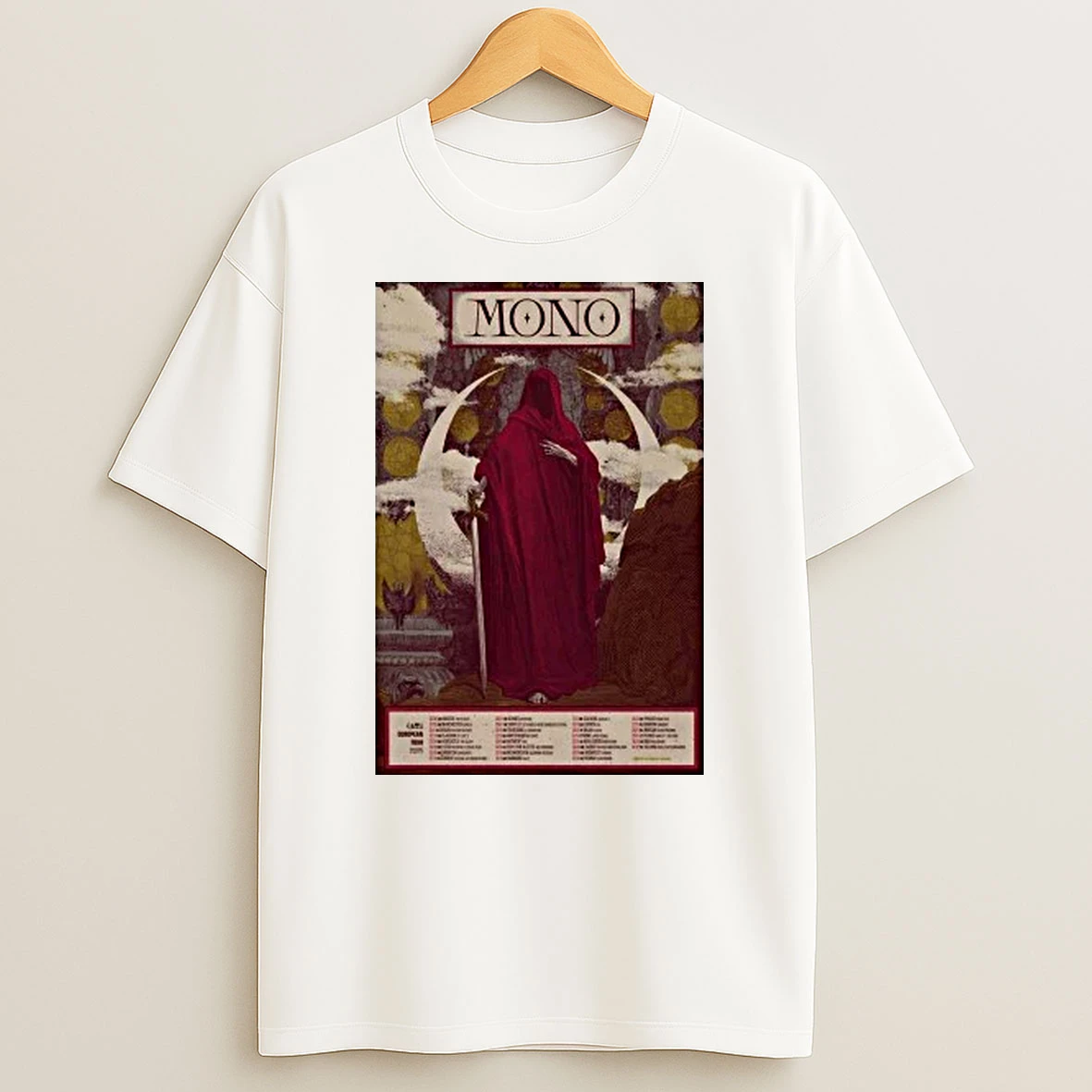 Mono European Tour 25 Shirts