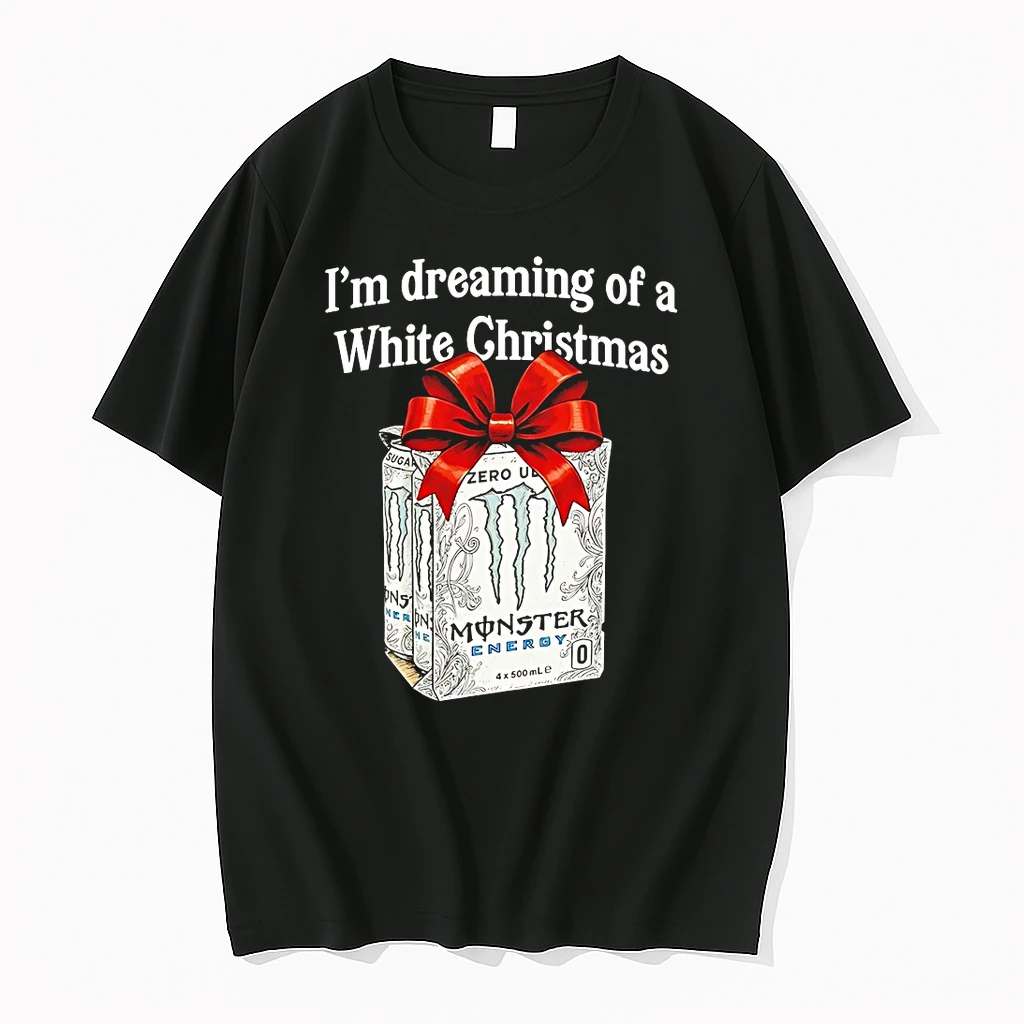 Monster Energy Zero Ultra Im Dreaming Of A White Christmas Shirts