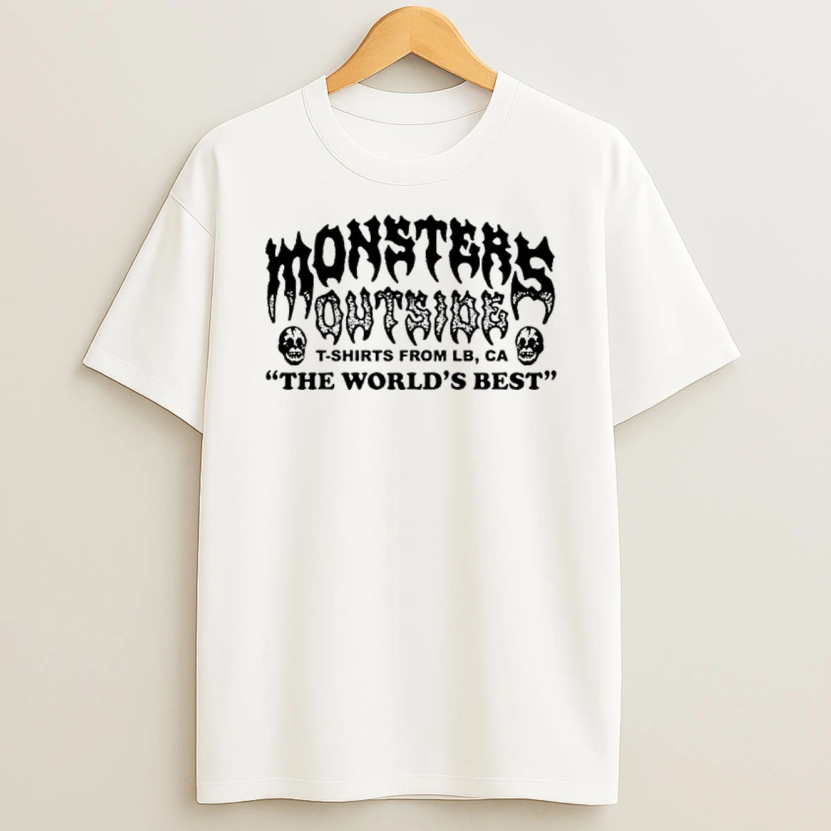 Monsters Outside From Lb Ca The Worlds Best Shirts