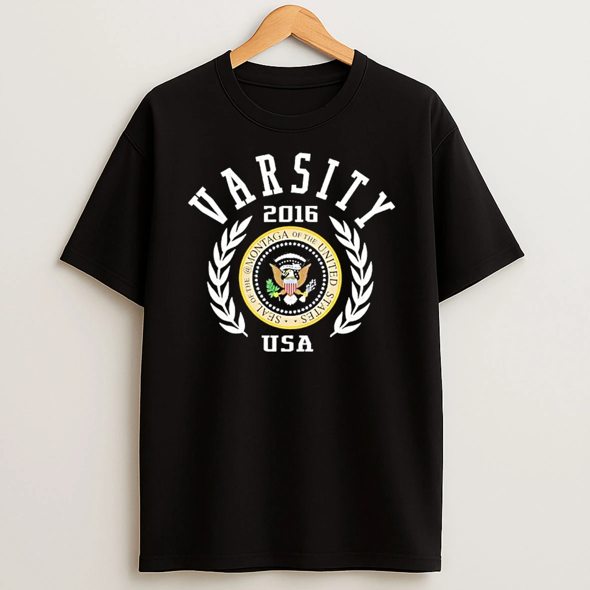 Montaga Podcast Varsity 2016 Usa Logo Shirts