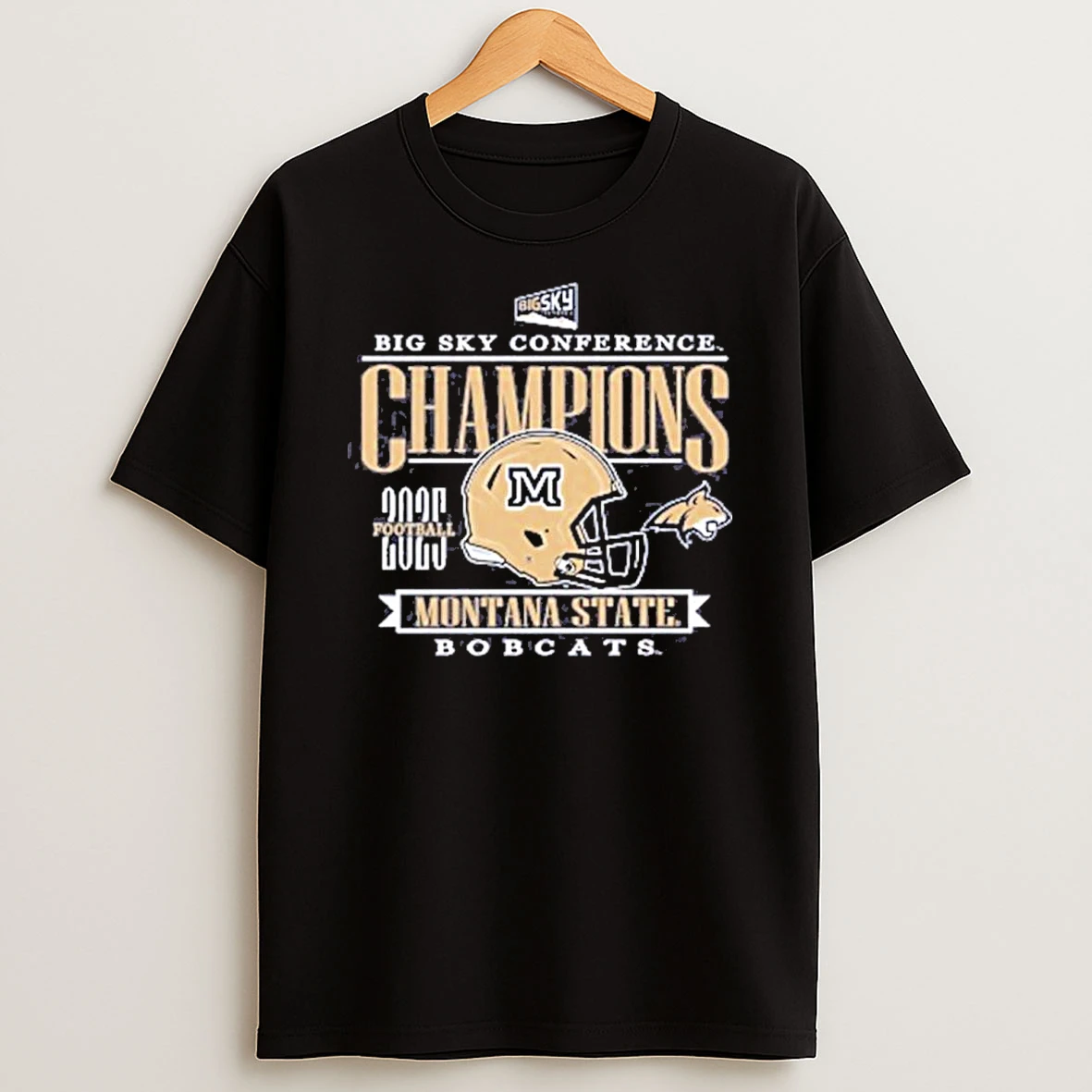 Montana Bobcats 2025 Big Sky Football Conference Champions Shirts