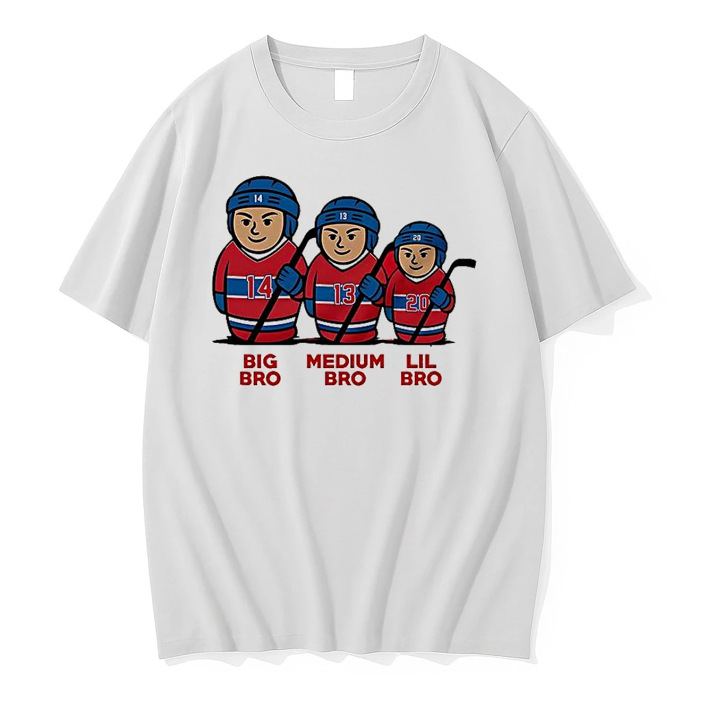 Montreal Canadiens Big Bro Madium Bro Lil Bro Shirts