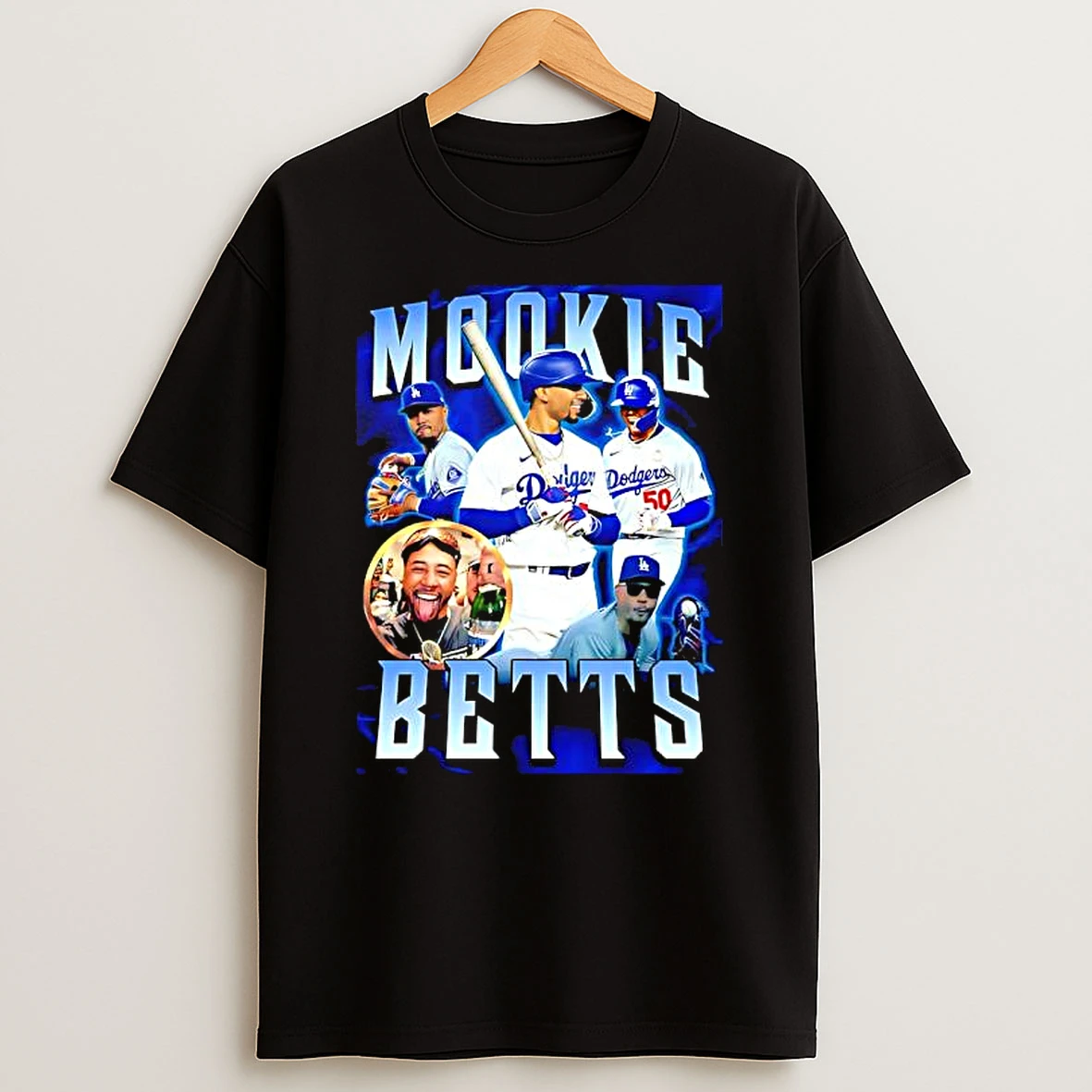 Mookie Betts La Player Graphic Shirts