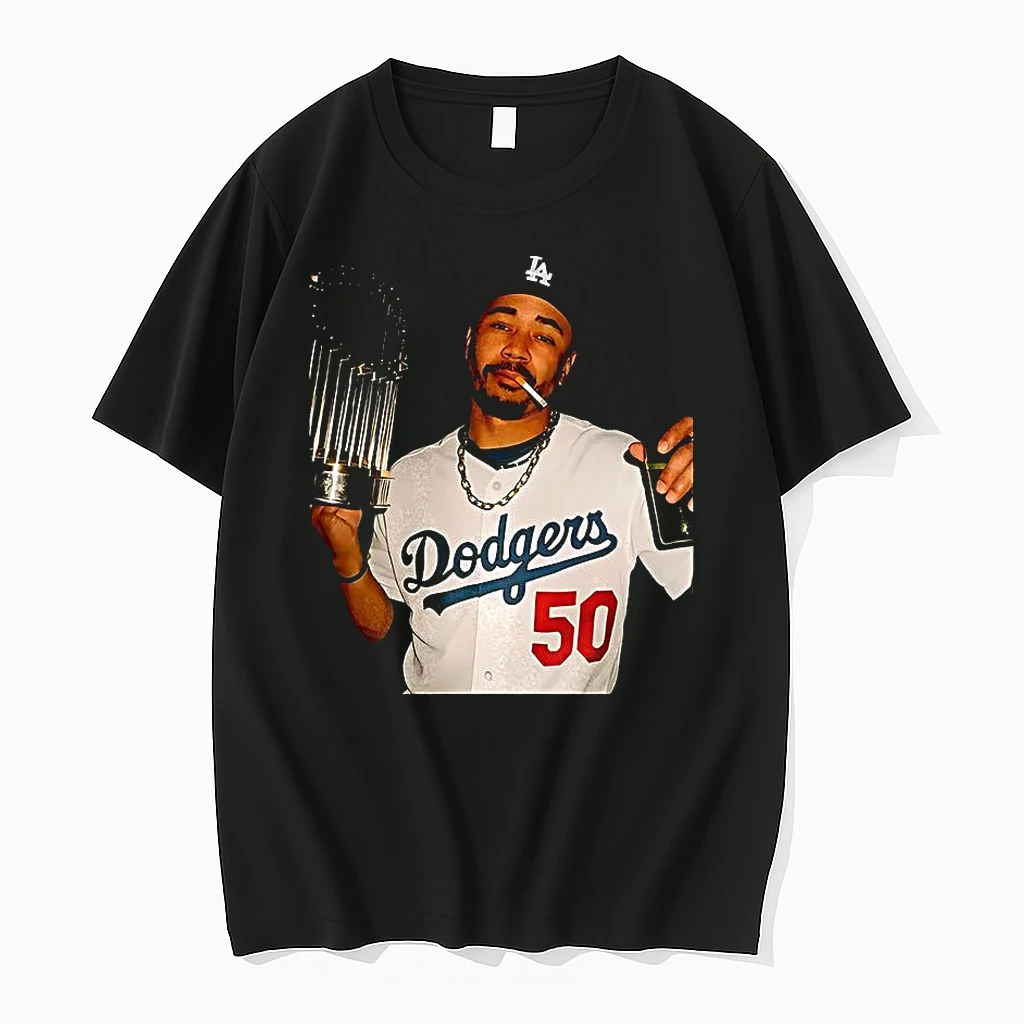 Mookie Betts Los Angeles Dodgers World Series Champions 2025 Celebration Smoking Shirts
