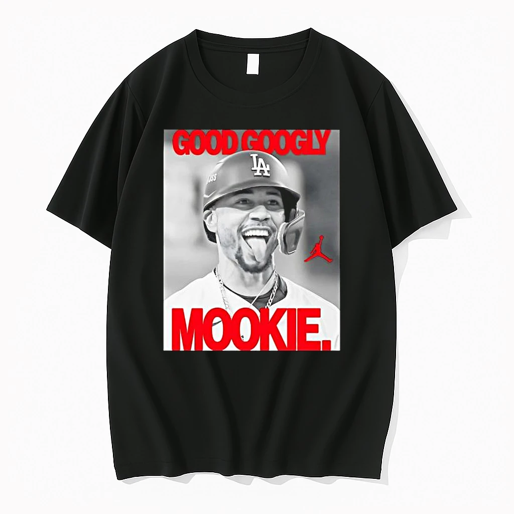 Mookie Betts Los Angeles Dodgers Player Good Googly Mookie Jordan Brand Shirts