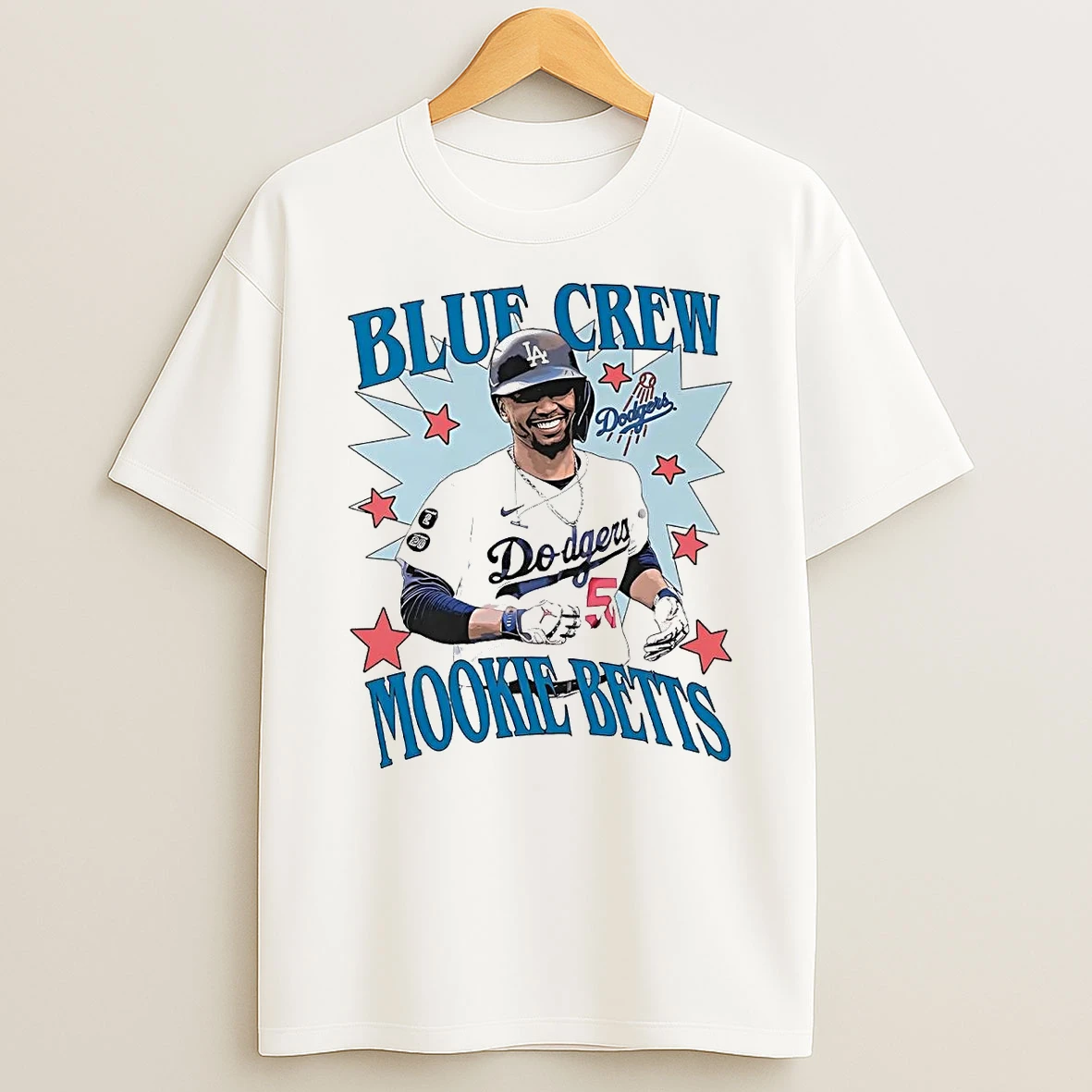 Mookie Betts Blue Crew Dodgers Shirts