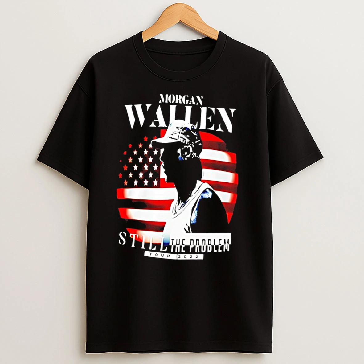 Morgan Wallen Still The Problem Tour 2025 Usa Flag T Shirts