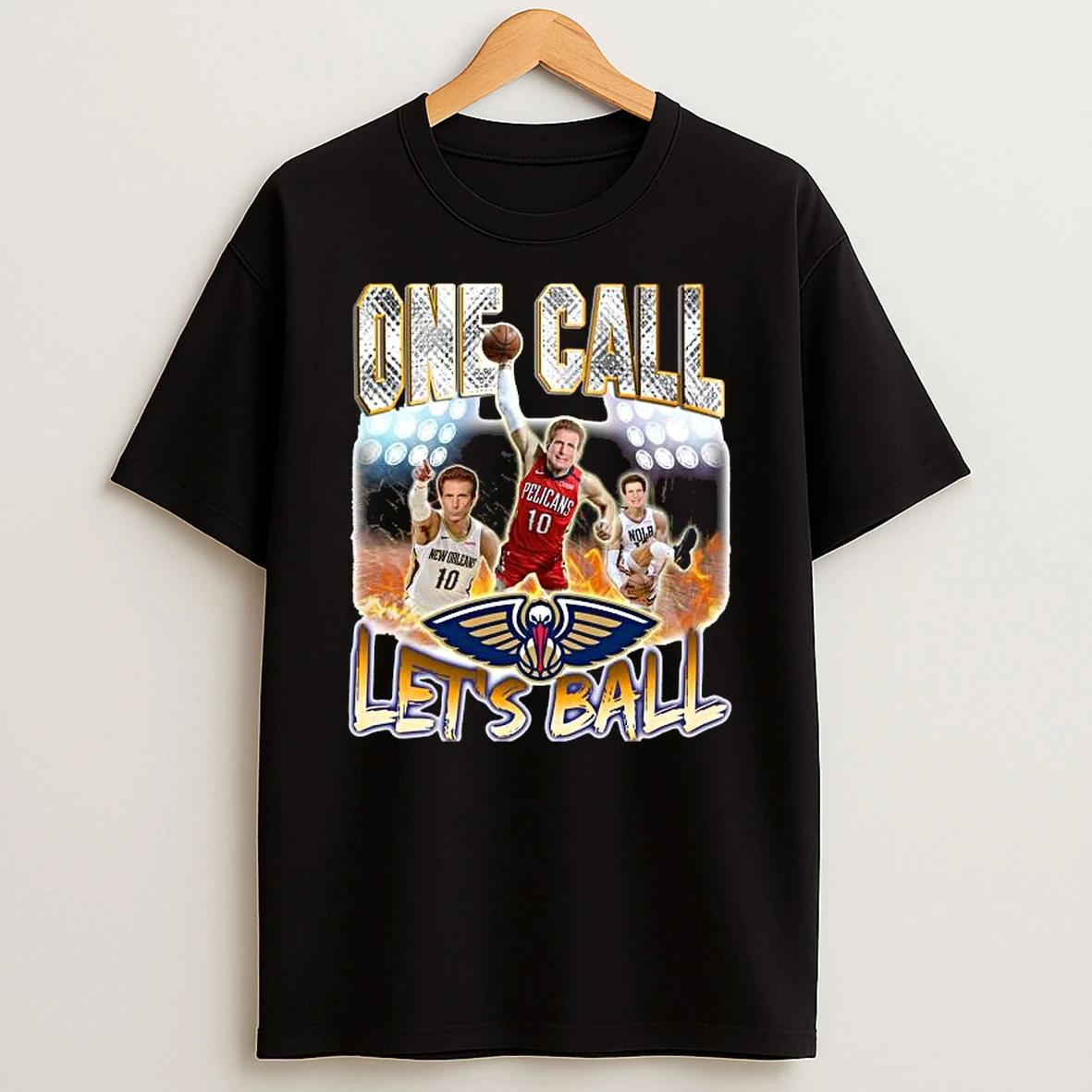Morris Bart One Call Lets Ball New Orleans Pelicans Shirts
