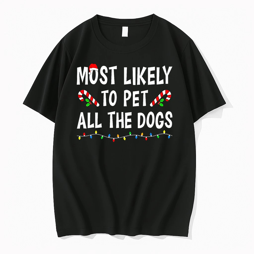 Most Likely To Christmas Xmas Family Matching Pajamas Shirts
