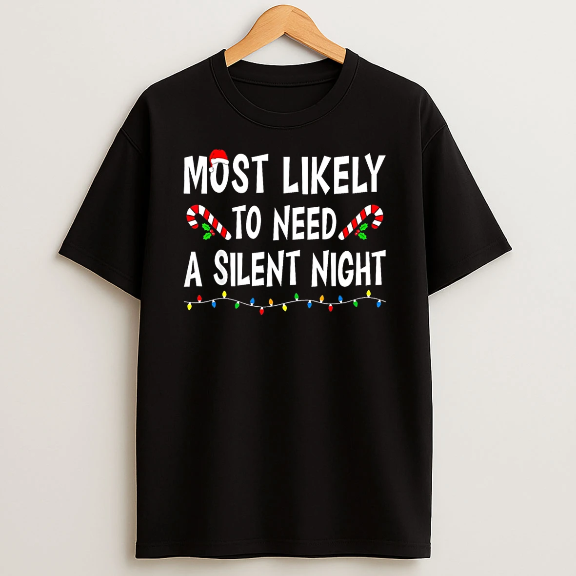 Most Likely To Need A Silent Night Christmas Family Matching Shirts