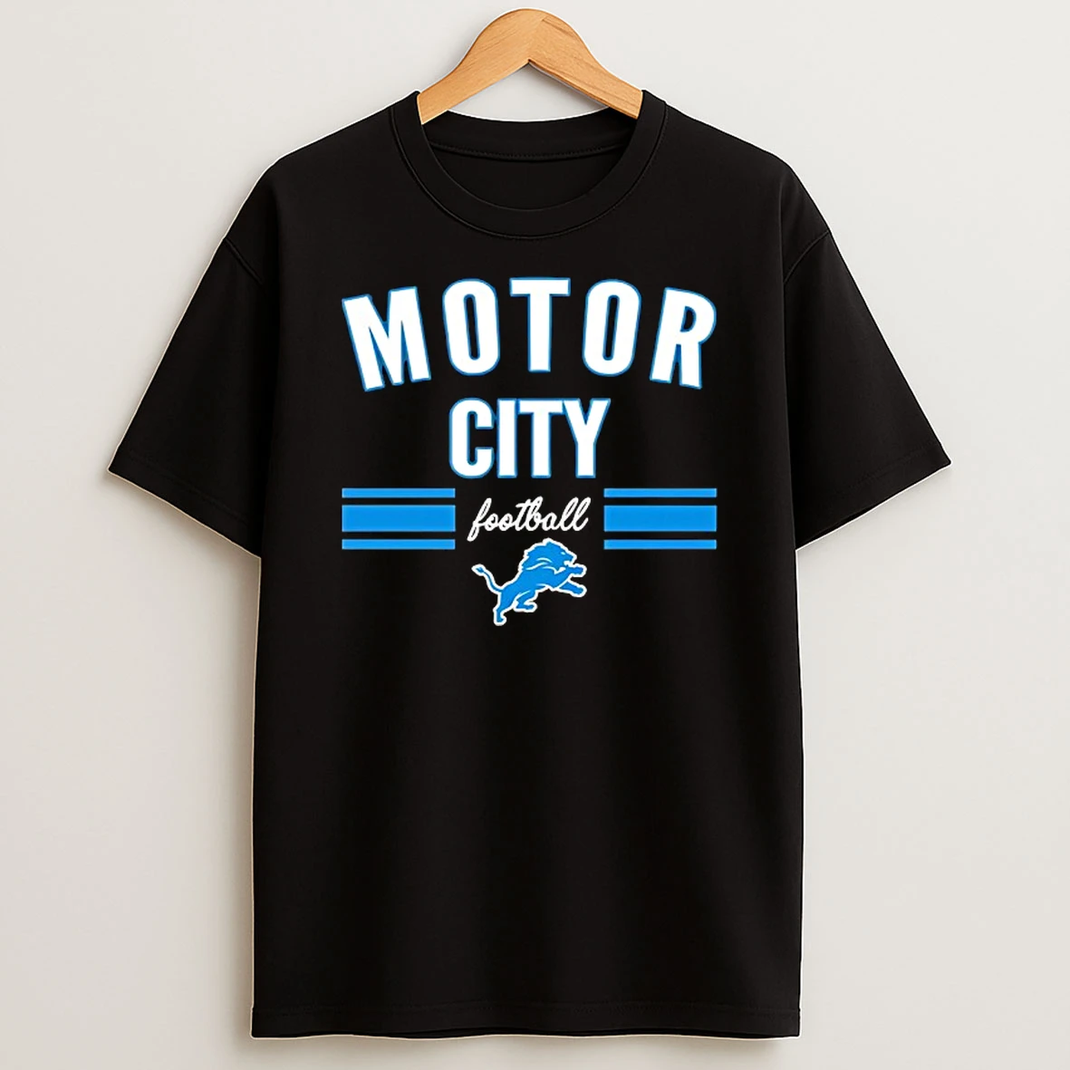 Motor City Detroit Lions Football Shirts