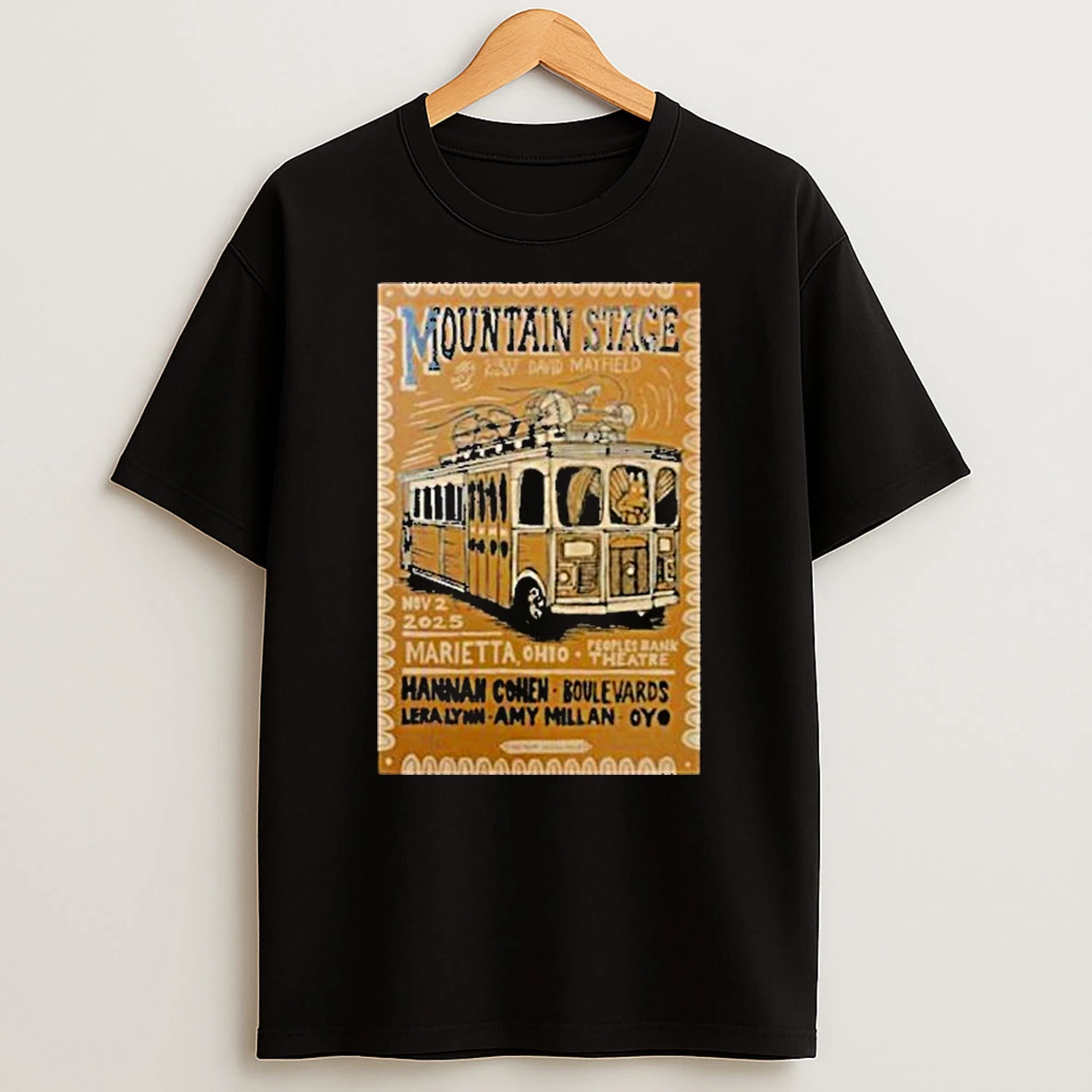Mountain Stage Theatre Marietta Oh Concert Nov 2 2025 Shirts