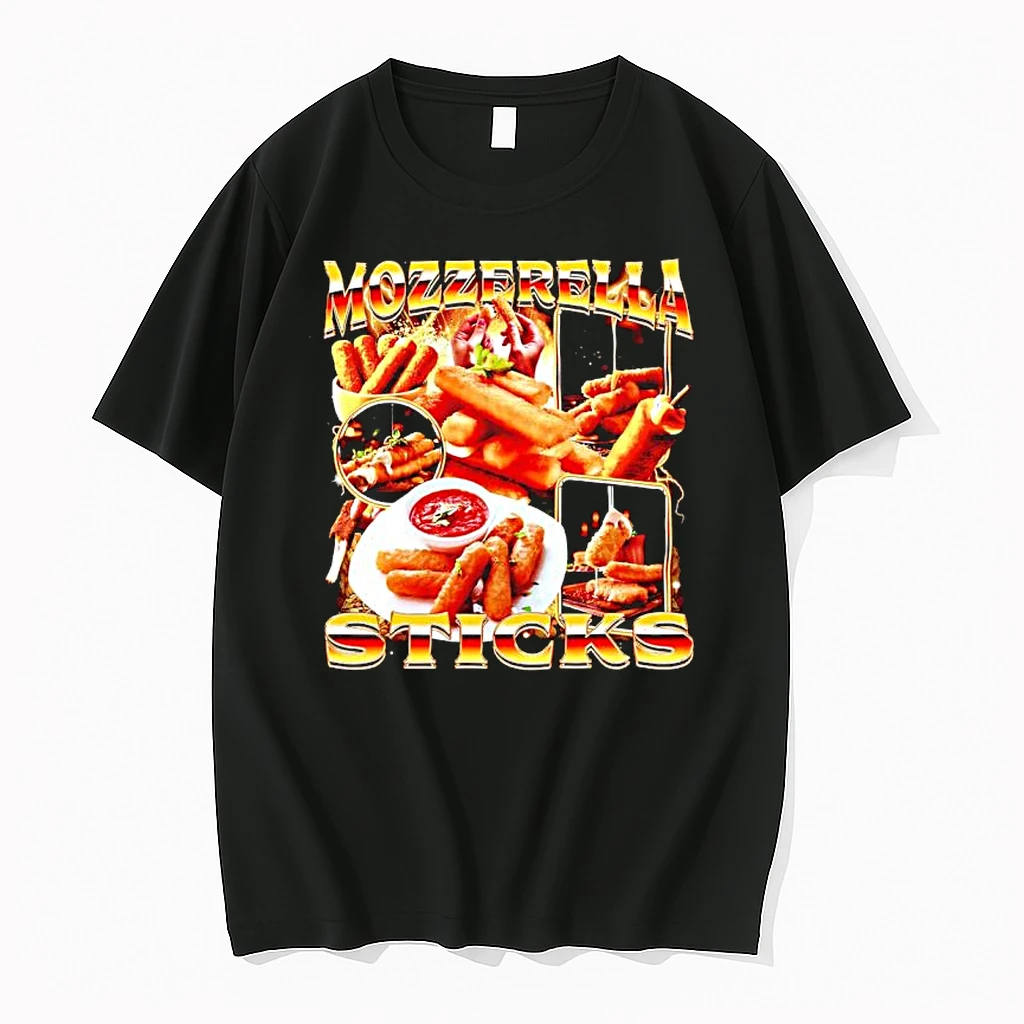 Mozzarella Cheese Sticks Bootleg Rap Cd Graphic Shirts