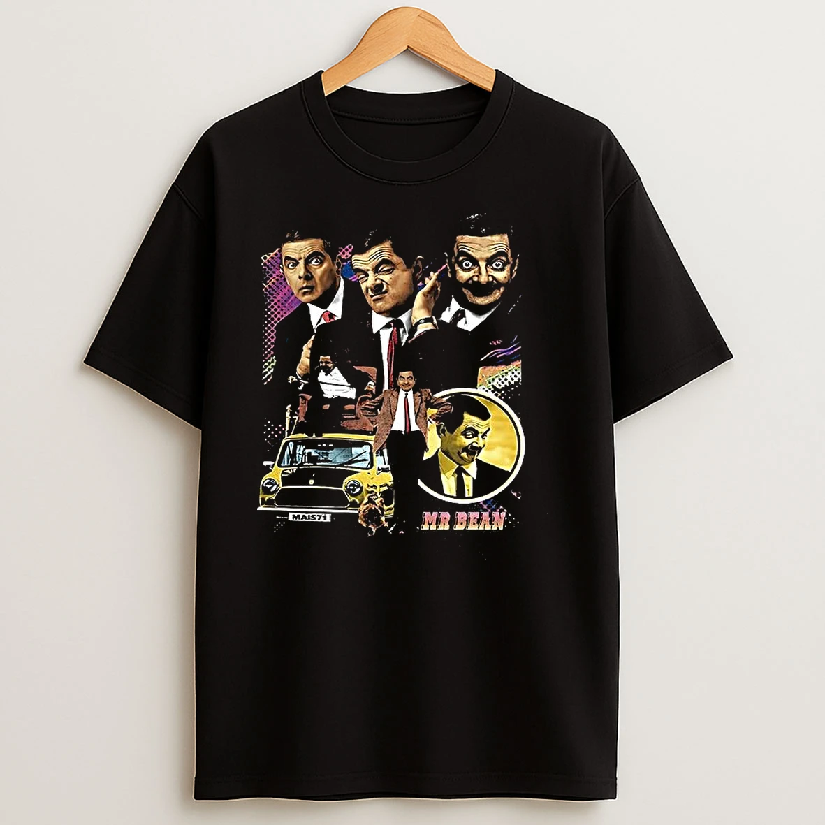 Mr Bean Comedian Collage T Shirts