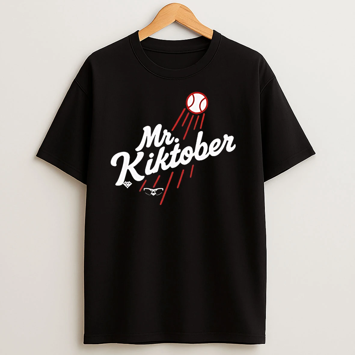 Mr Kiktober Los Angeles Dodgers T Shirts