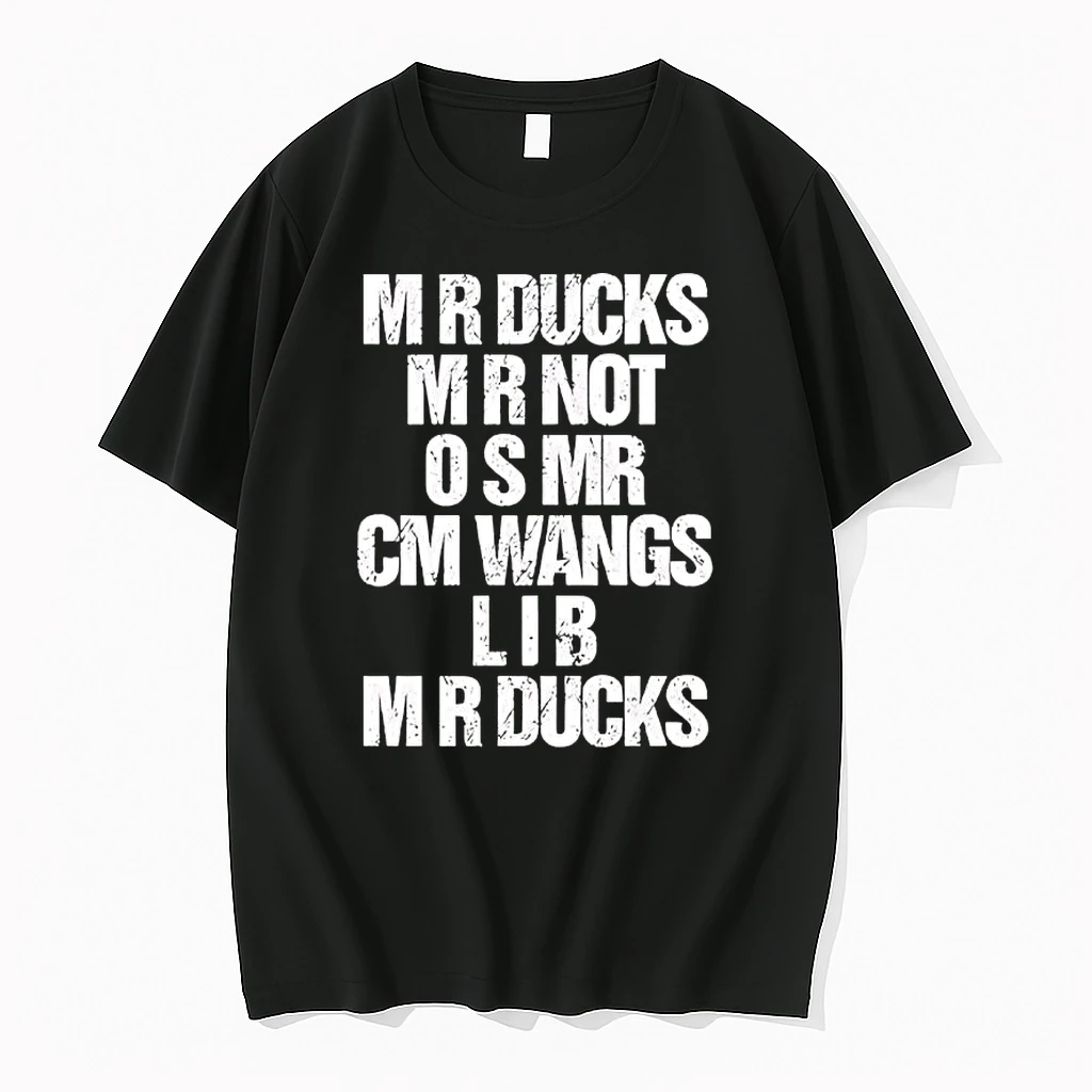 Mr Ducks Mr Not Osmr Cm Wangs Lib Mr Ducks Black Shirts