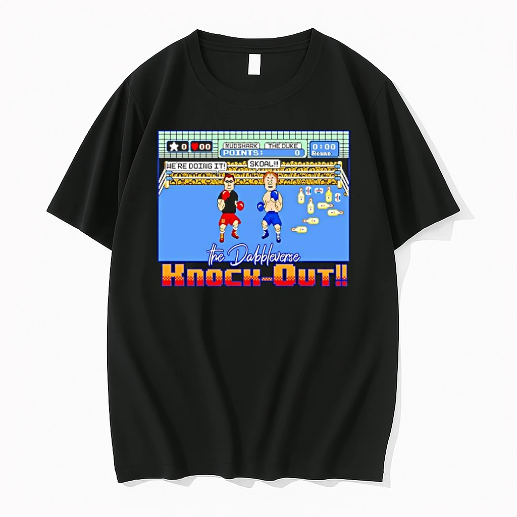 Mudshark Vs The Duke The Dabbleverse Knock Out Shirts